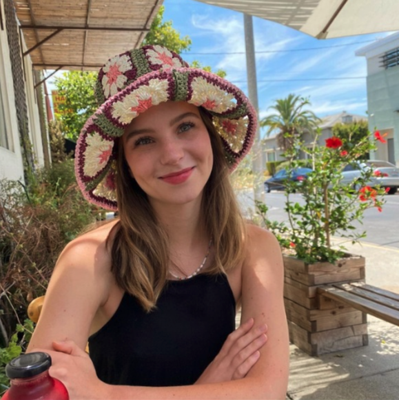 Floral Crochet Hats